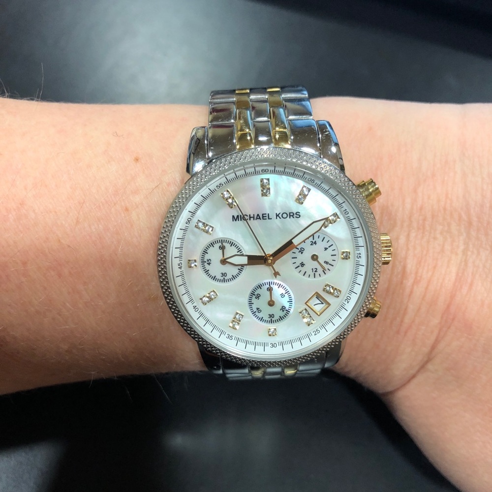 Michael Kors Ritz Two-Tone Chronograph MK-5057